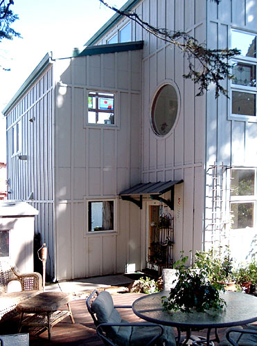 Seacliff Aptos cottage rental - door